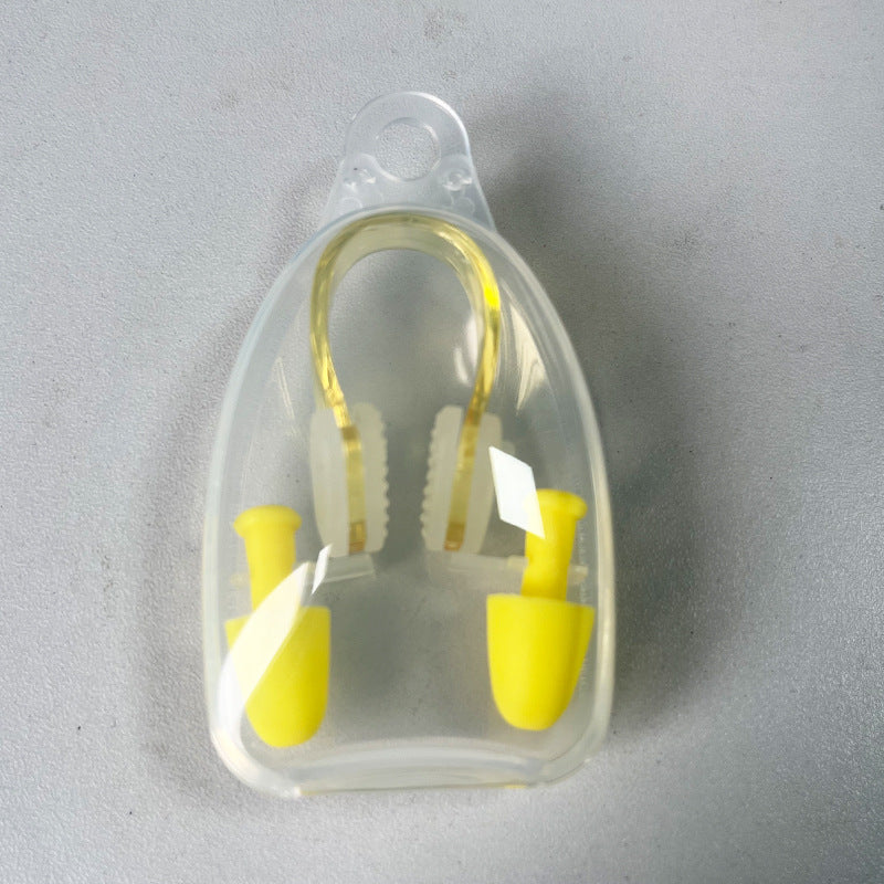 Swimming Earplugs With Nose Clip