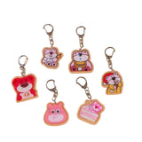 Porte-clés personnalisé en acrylique 