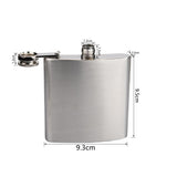 Stainless Steel 6oz Flask Gift Set