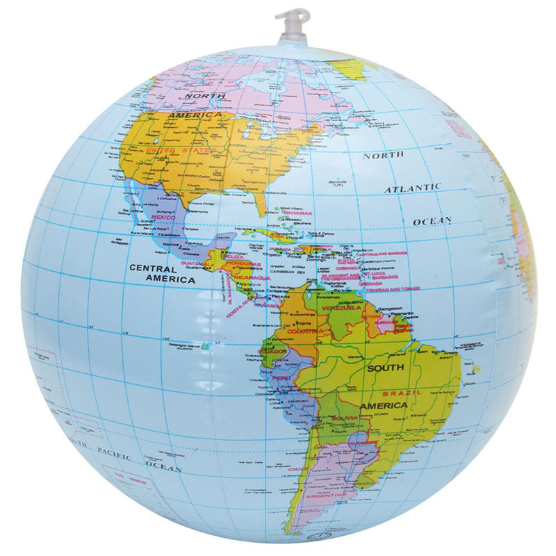 Ballon de plage Globe de 16 pouces 