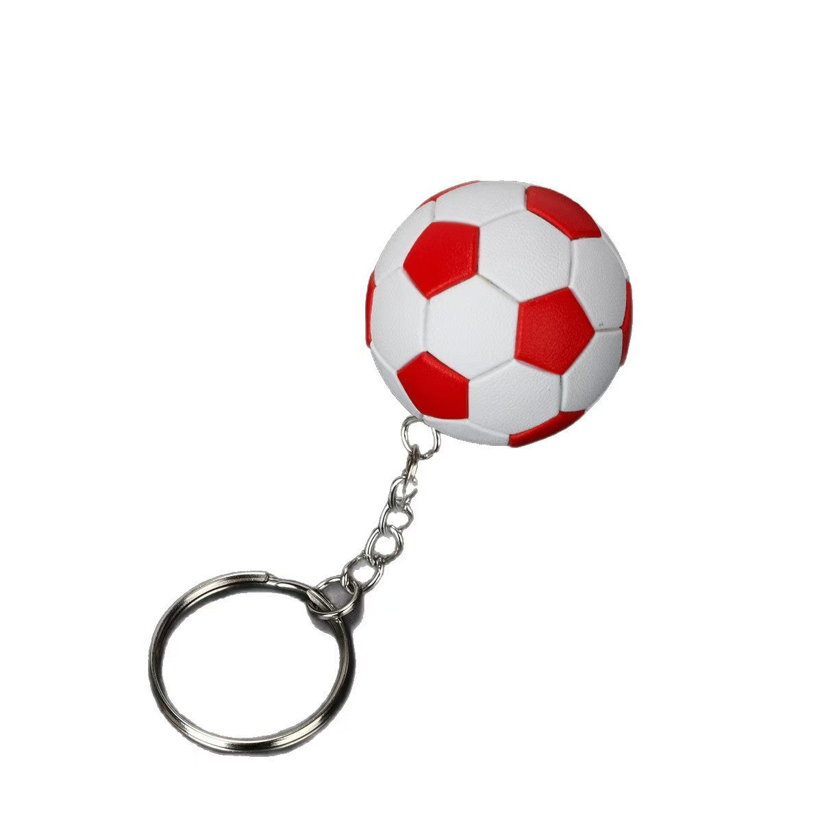 Llavero de fútbol de aleación de zinc - Regalo creativo 