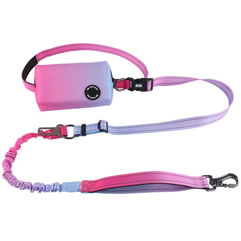 Polyester Multi-functional Bag With Pet Leash - Anti-pull