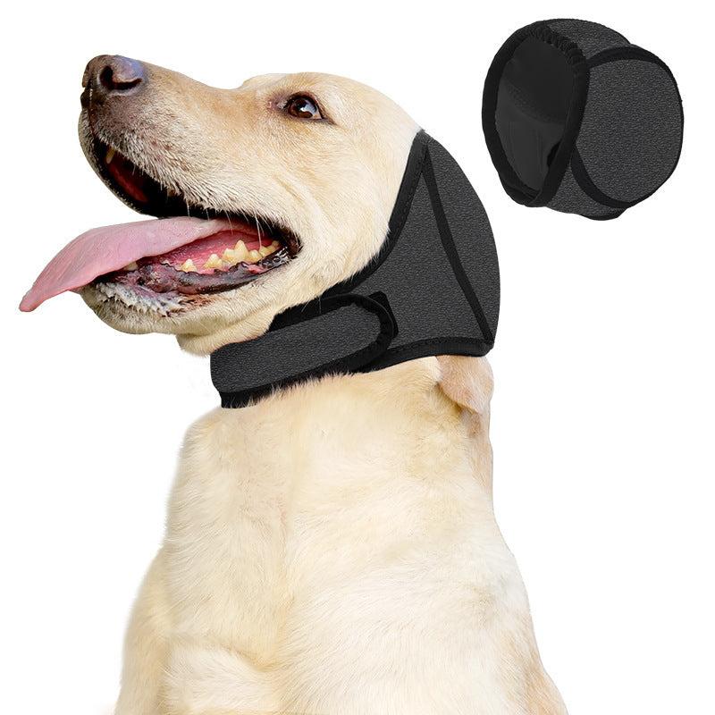 Polyester Dog Calming Headgear - Anti-fright & Anxiety-relieving