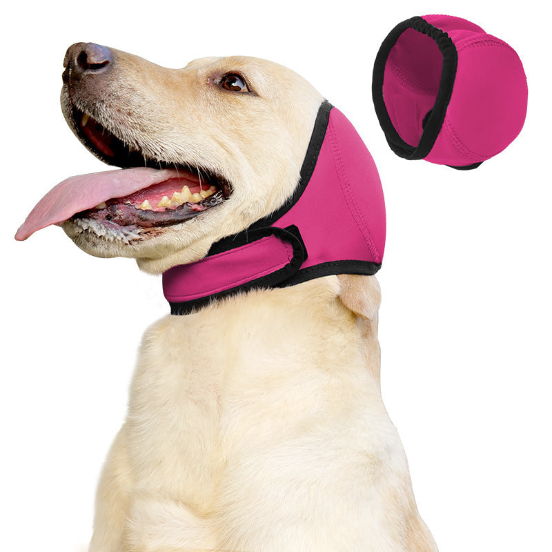 Polyester Dog Calming Headgear - Anti-fright & Anxiety-relieving