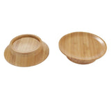 Bamboo And Wood Anti-splash Red Wine Glass Lid