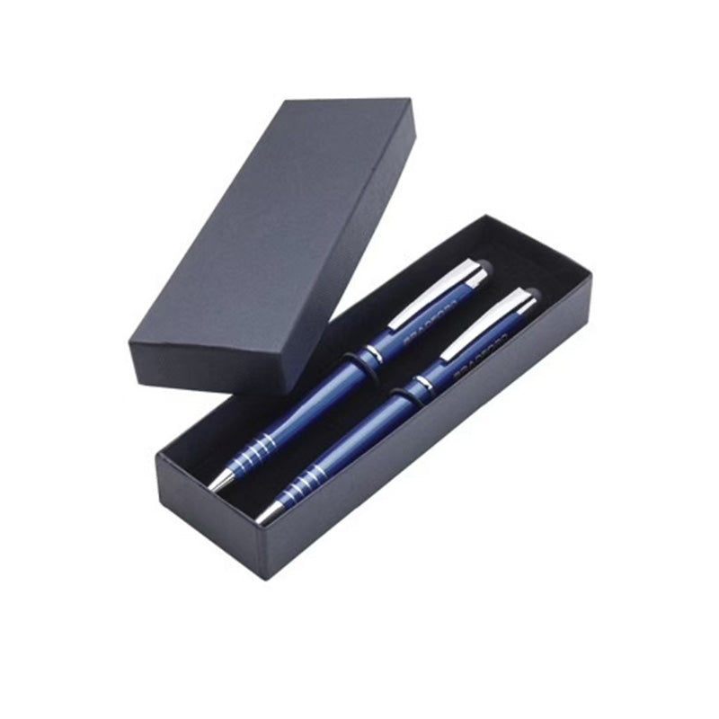 Stylo à bille tactile capacitif en métal en deux parties 