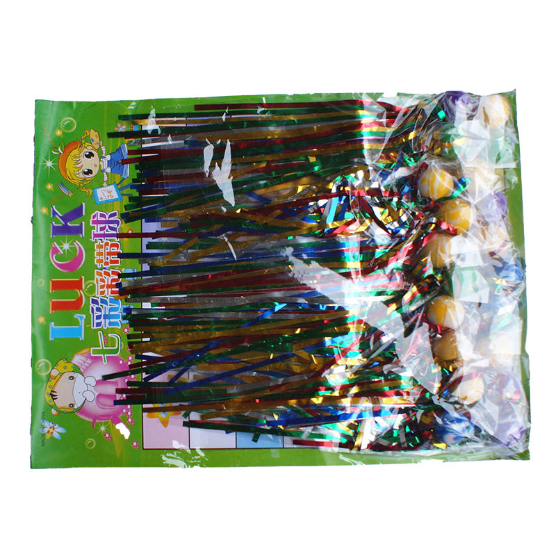 20 pelotas saltarinas de cinta de 25 cm 
