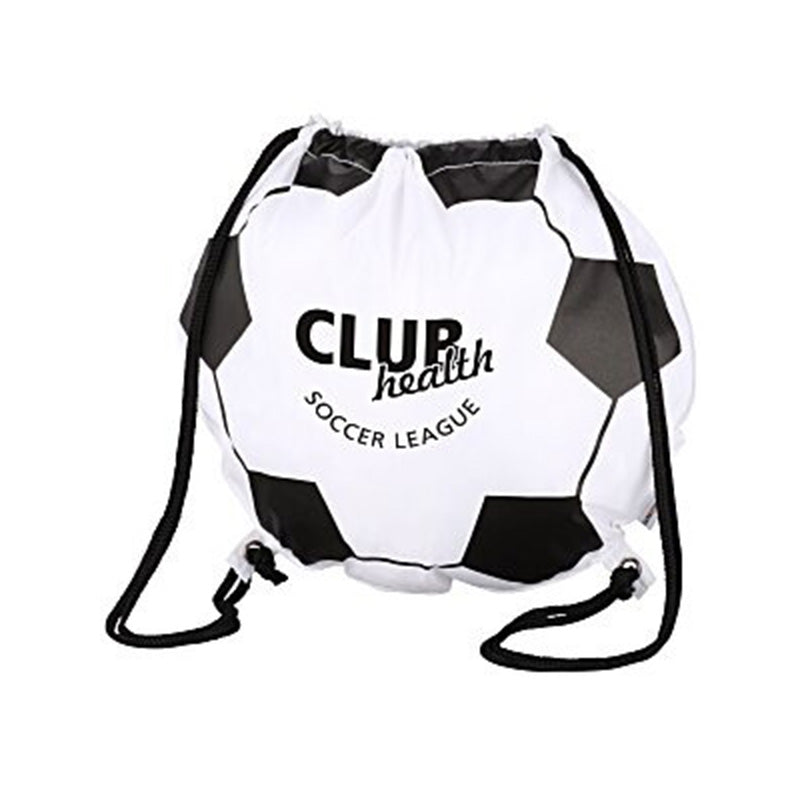 Sac à dos à cordon de serrage avec ballon de football 
