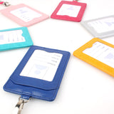 Leather Employee Id Card Holder