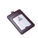 Leather Employee Id Card Holder