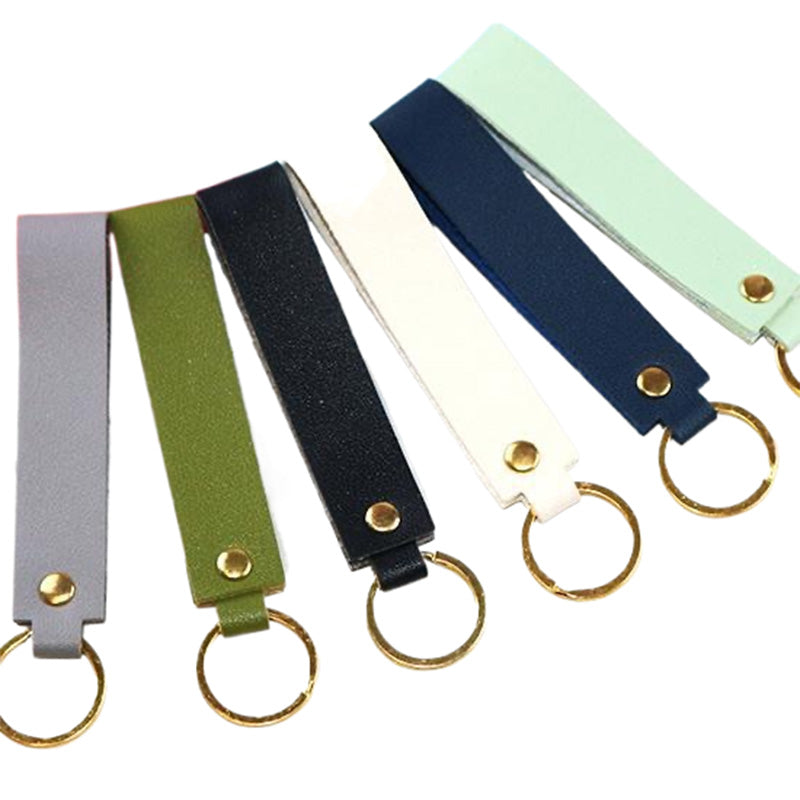 Leather Car Keychain - Business Gift