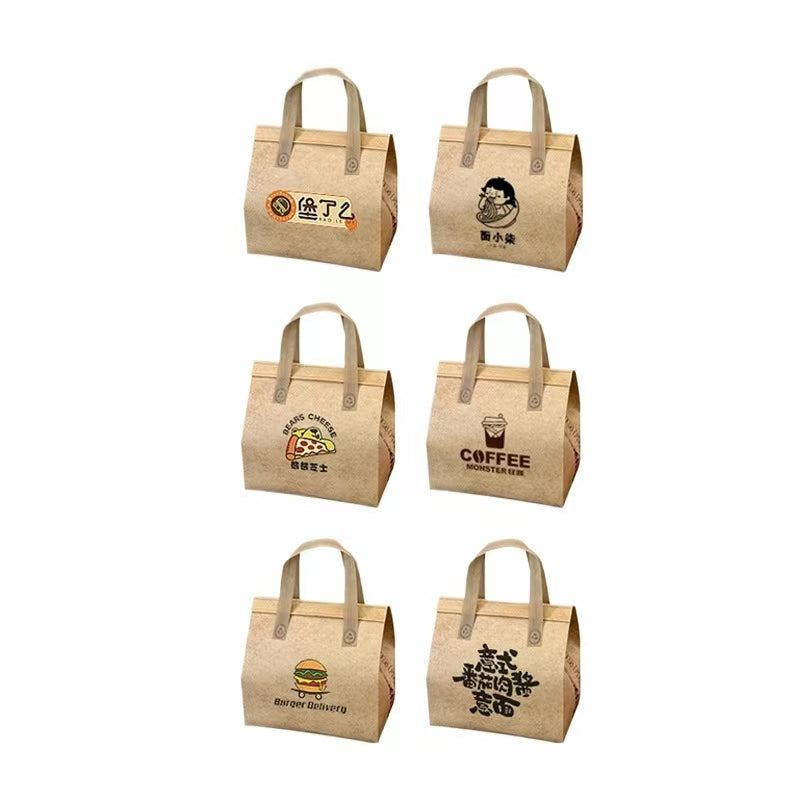 Large Kraft-colored Tote Bag-commercial Packaging