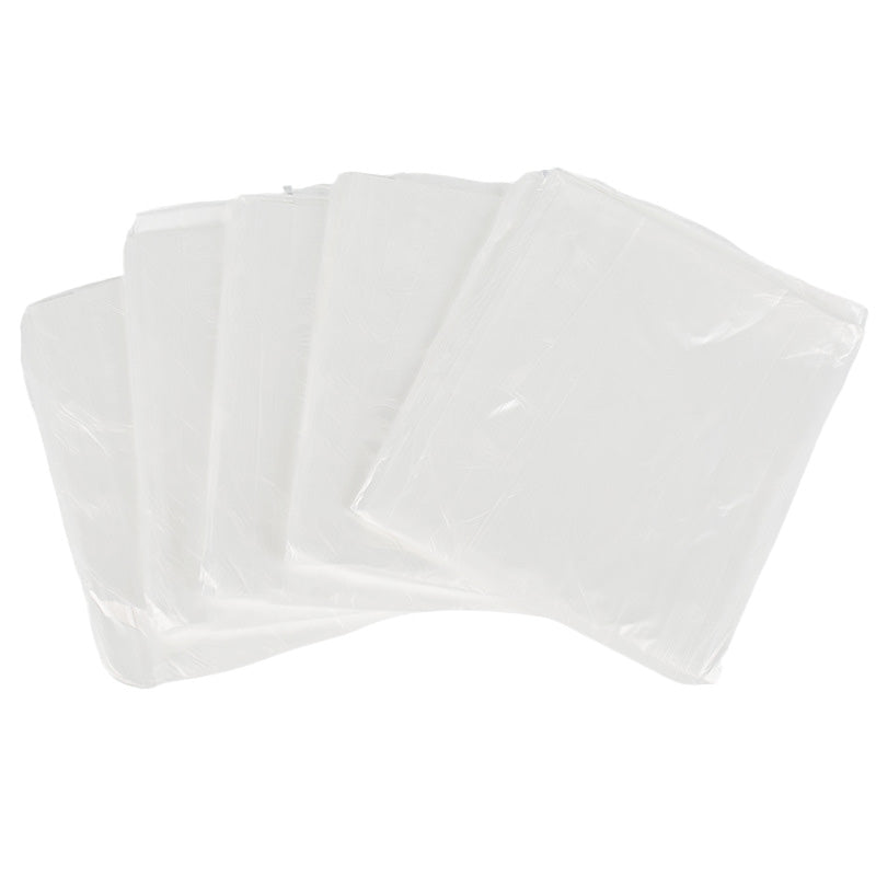 Nappe jetable en plastique blanc de 50 pouces 