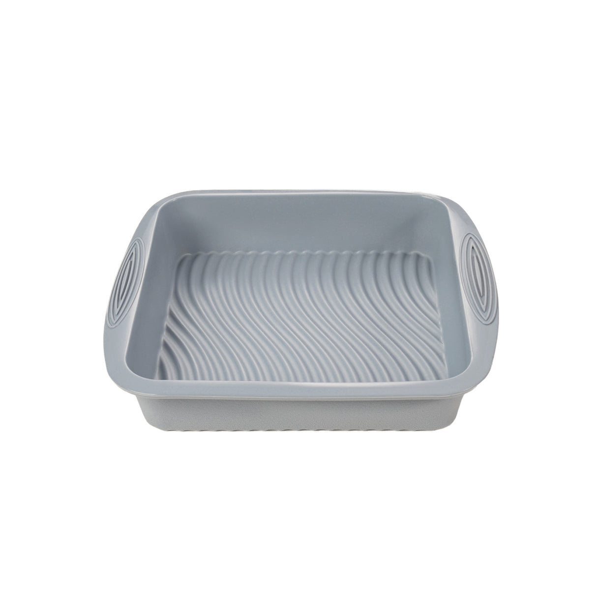 Molde cuadrado de silicona antiadherente para pasteles 