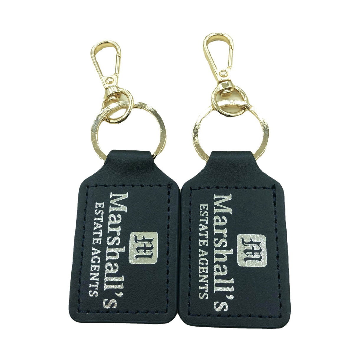 Customizable Leather Keychain