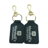 Customizable Leather Keychain