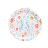 Assiette en carton jetable personnalisable 