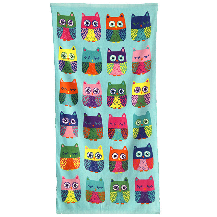 Custom Cotton Beach Towel