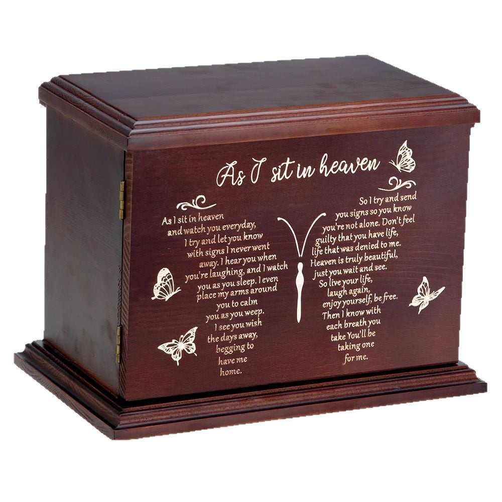 Wooden Cremation Urn