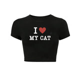 Women Short Belly Baring T-shirt