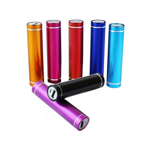 2200mah Round Metal Power Bank