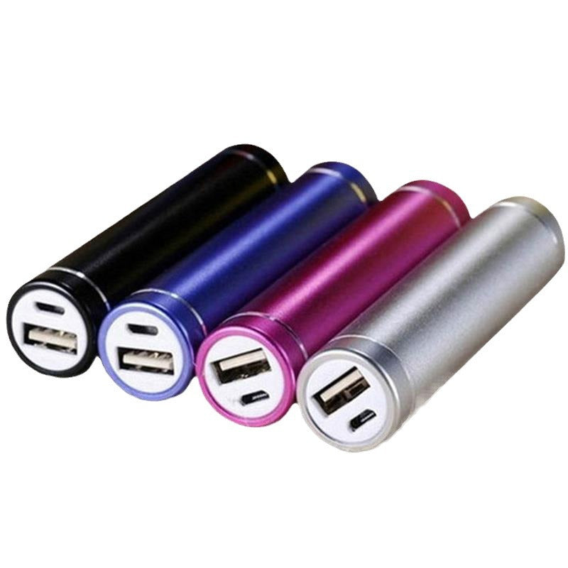 2200mah Round Metal Power Bank
