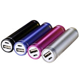 2200mah Round Metal Power Bank