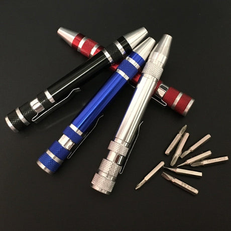 8 Bit Metal Screwdriver Tool Kit - Yorkn Inc✅