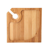 8 - inch Multifunctional Bamboo Tray - For Party & Cocktail Events - Yorkn Inc✅