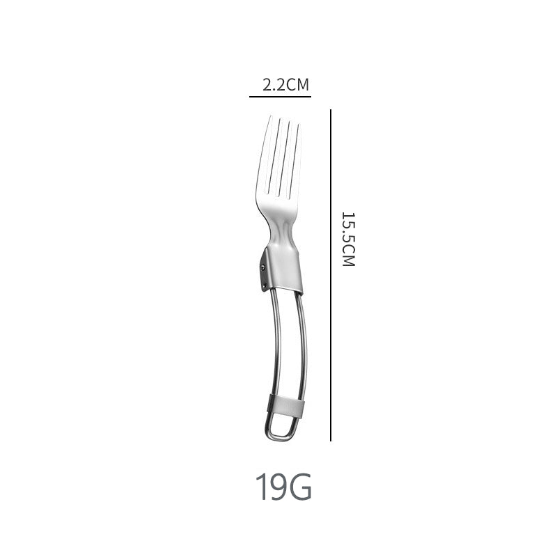 6-piece Foldable Cutlery Set