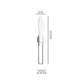 6-piece Foldable Cutlery Set