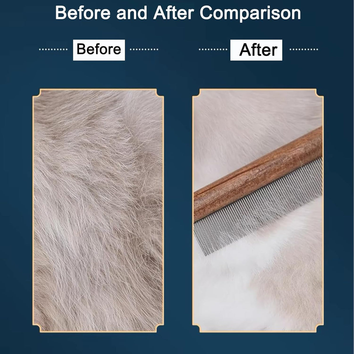 Wooden Small Dog Grooming Brush