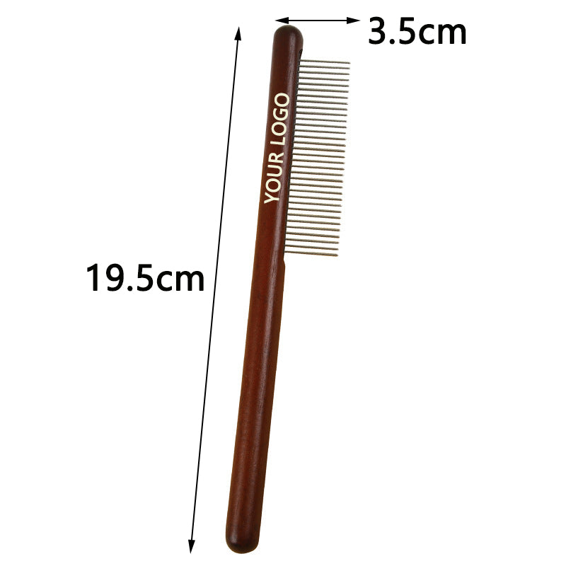 Pet Comb With Wooden