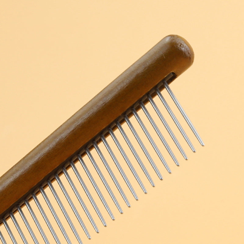 Pet Comb With Wooden