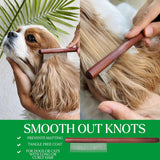 Wooden & Metal Pet Comb