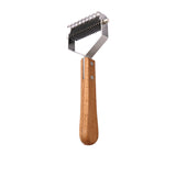 Dog & Cat Detangler Comb - Natural Wood Handle