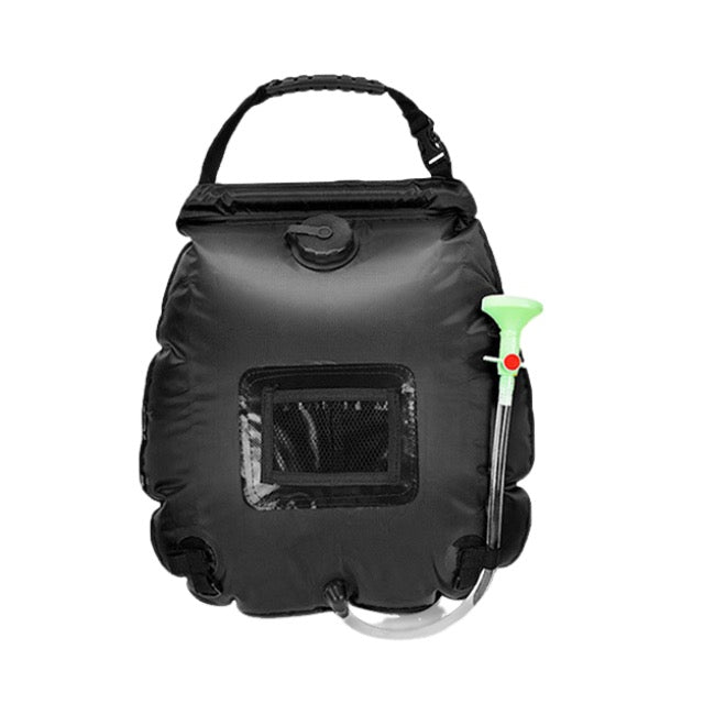 Bolsa de ducha solar portátil para acampar al aire libre de 20 l 