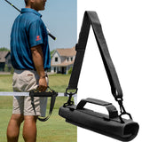 Golf Pole Carry Bag Lightweight Foldable Case With Strap