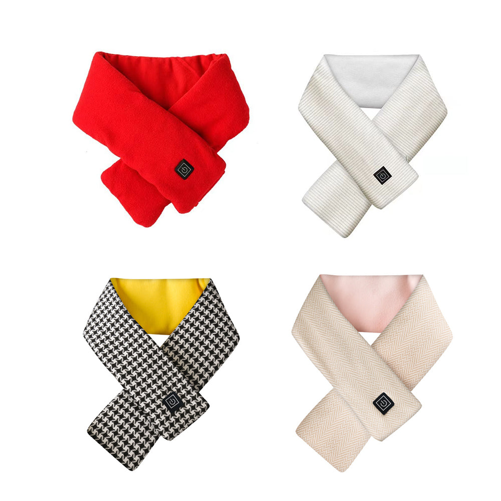 Self-heating Cotton Scarf With Power Bank