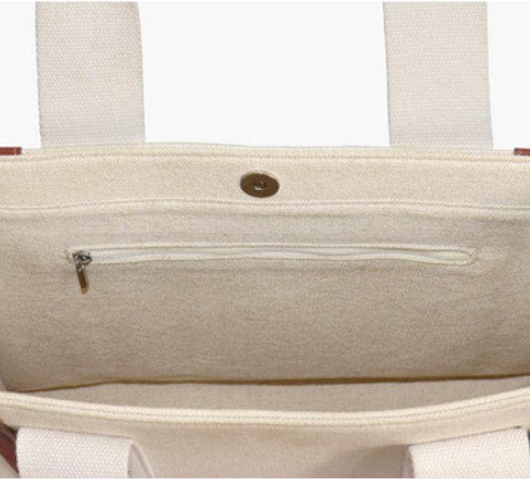 Cotton-linen Handbag