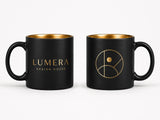 15 Oz Gold Interior Ceramic Mug