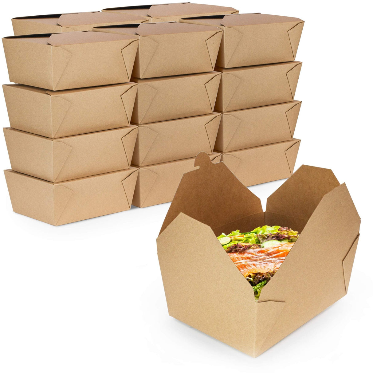 800ml Paper Take Out Containers - Yorkn Inc✅