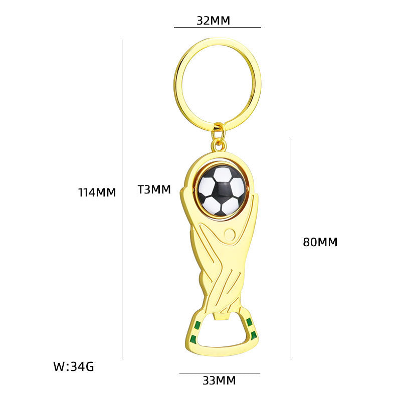 Soccer-themed Bottle Opener