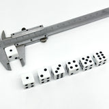 Two Dices With Drawstring Pouch