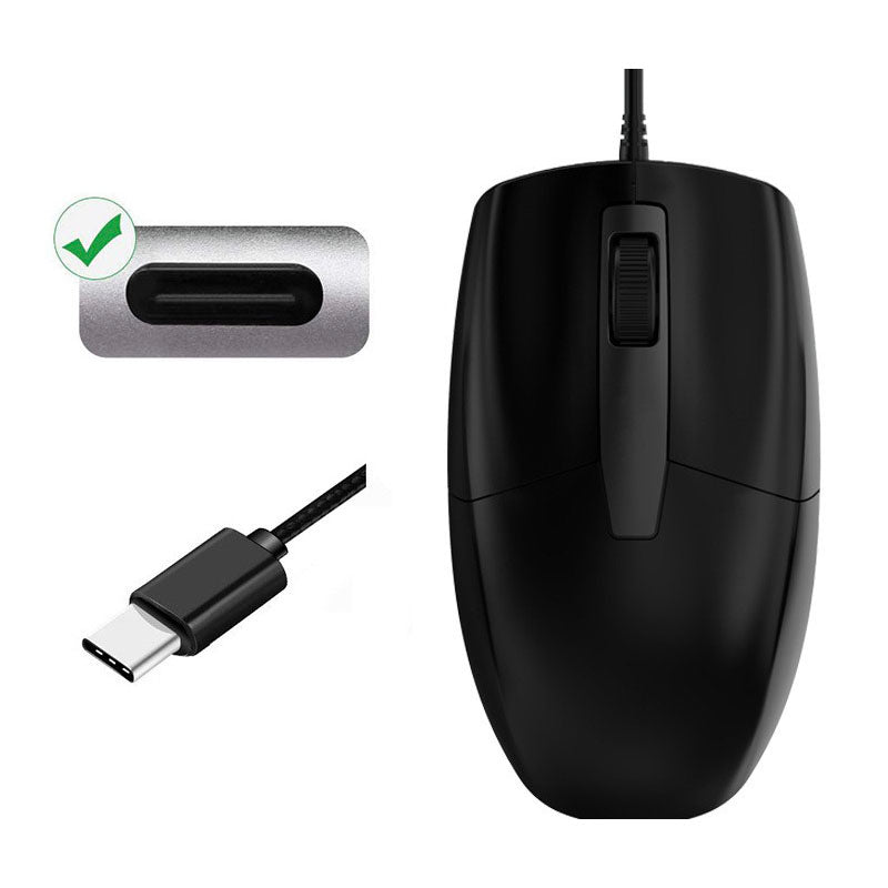 Type-c Wired Mouse
