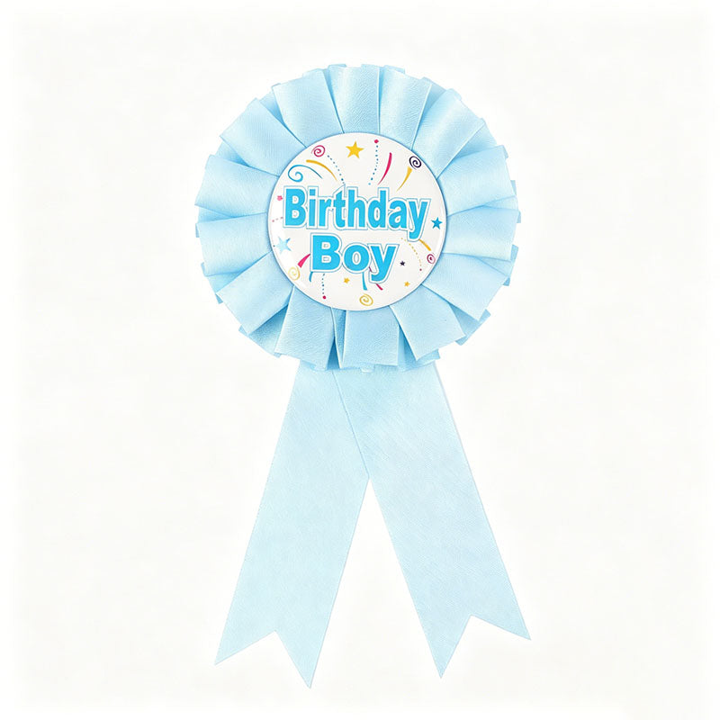 Custom Satin Rosette Badge