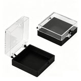 Transparent Flip Top Acrylic Pin Display Box