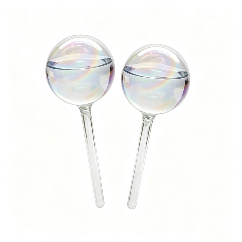 2 Pack Glass Plant Watering Globes