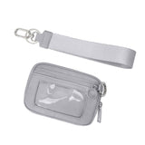 Wrist Strap Clear Zipper Pouch