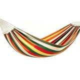 Striped Outdoor Swing Hammock
